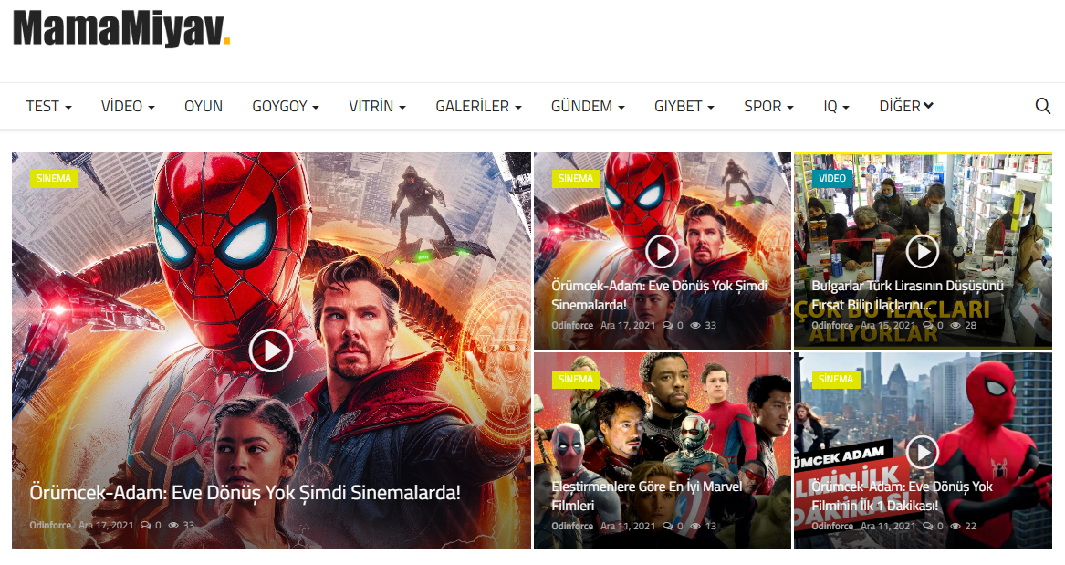 MamaMiyav - Sosyal İçerik Platformu